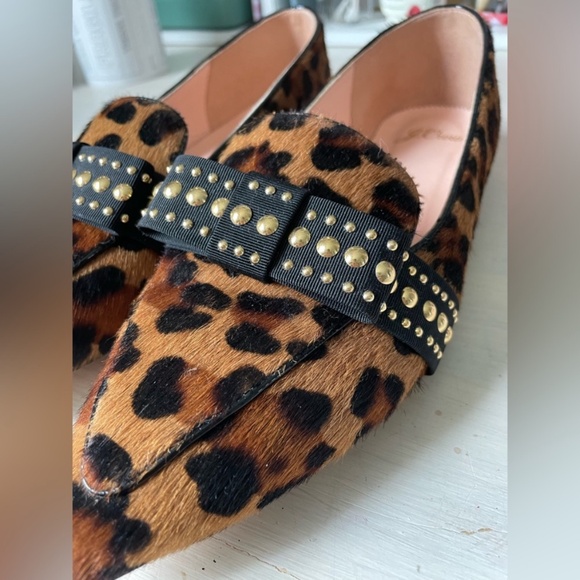 J. Crew Leopard Print Loafers, Size 8.5 - Picture 4 of 14